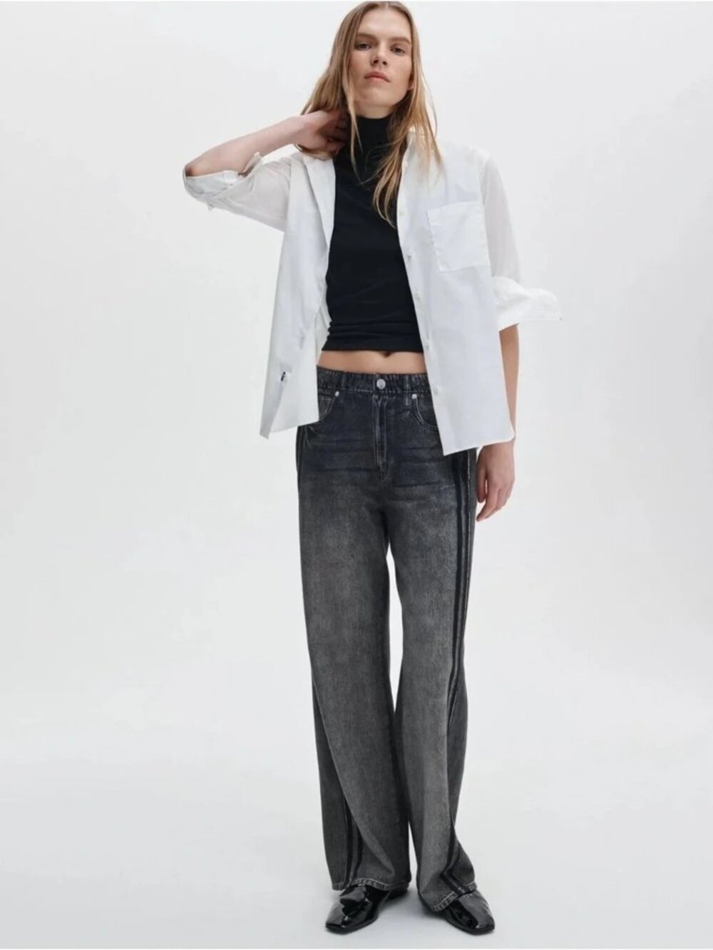 Rag and Bone Miramar Denim Track Pant